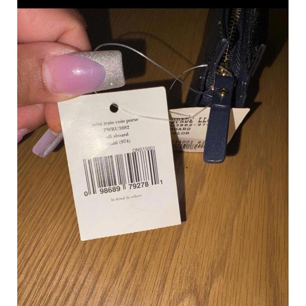 NEW WITH TAG ⭐️⭐️Kate Spade All Aboard Mini Train Coin Purse - Picture 7 of 9